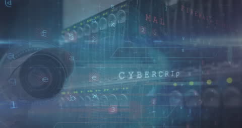 Cybersecurity and Digital Protection Interface Concept