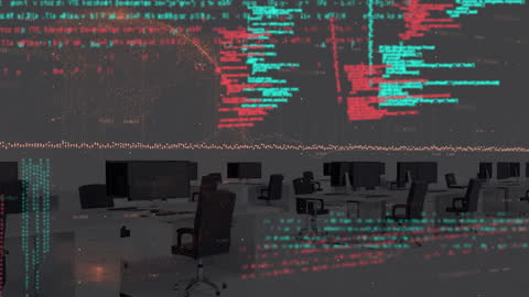 Futuristic Digital Data Processing in Workplace Environment