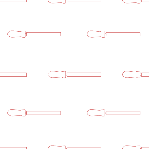 Transparent Chisel Outline on Black Background with Red Accents - Download Free Stock Videos Pikwizard.com