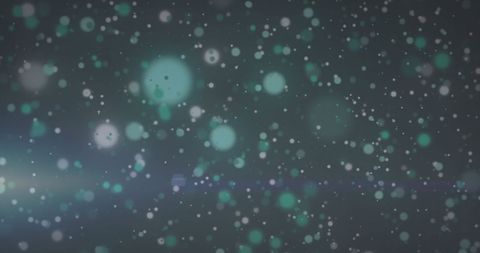 Abstract Particle Background with Glowing Dots and Bokeh Effect - Download Free Stock Images Pikwizard.com