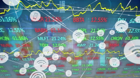 Global Network Connections with Financial Data Processing