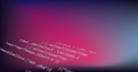 Abstract Programming Code on Gradient Background - Download Free Stock Images Pikwizard.com