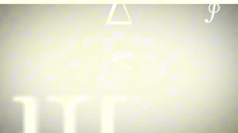 Abstract Mathematical Symbols Animation for Digital Concept