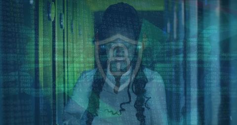 Digital security and data management in server room