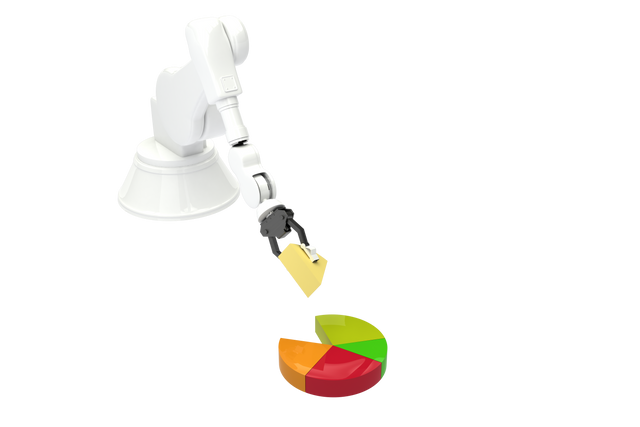 Transparent Robot Arm Sorting Graph Pieces with Precision - Download Free Stock Videos Pikwizard.com