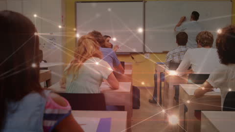 Digital Data Overlay in Classroom Learning Environment