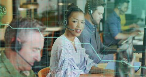 Call Center Agent with Data Overlay and Team Collaboration