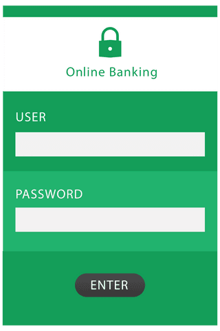 transparent online banking login interface illustration - Download Free Stock Videos Pikwizard.com