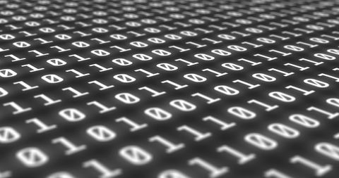 Binary Code Matrix Depth Pattern - Download Free Stock Images Pikwizard.com