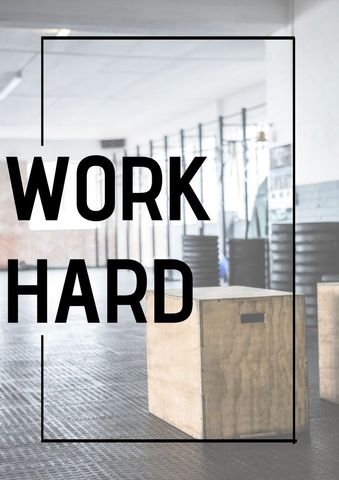 motivational workout space with encouraging message - Download Free Stock Templates Pikwizard.com