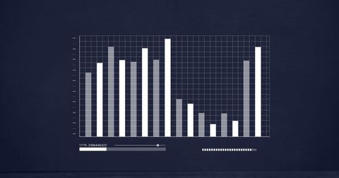 Digital Growth Metrics with Dynamic Data Visualization - Download Free Stock Images Pikwizard.com