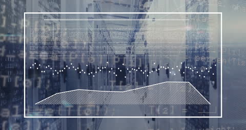 Visual Data Interface with Dynamic Graphs Overlapping Servers