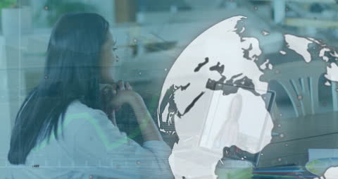 Global Connections in Business Conference Call