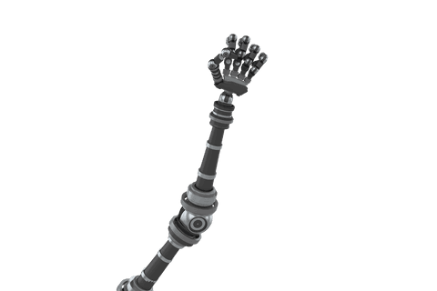 Robotic Hand Fist Clench Transparent Background Concept - Download Free Stock Videos Pikwizard.com