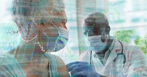 Healthcare Professional Administering Vaccine in Modern Clinical Setting