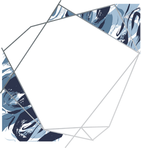 abstract silver polygon frame with navy swirl on transparent background - Download Free Stock Videos Pikwizard.com