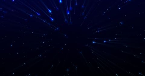 Abstract Glowing Blue Light Streaks on Dark Background - Download Free Stock Images Pikwizard.com