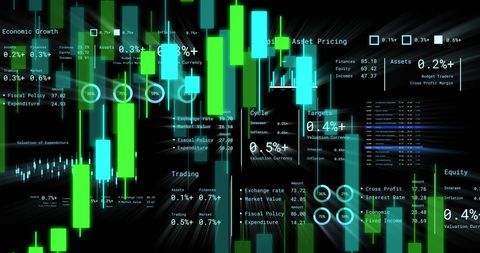 Digital Interface Showcasing Financial Data and Trade Analytics - Download Free Stock Images Pikwizard.com