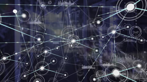 Digital Network and Data Processing Over Server Room