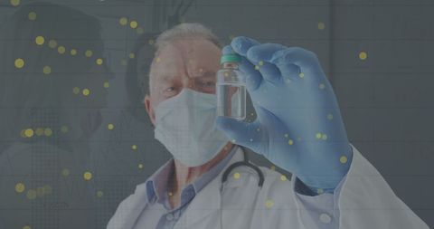 doctor analyzing vial in high-tech medical setting - Download Free Stock Images Pikwizard.com