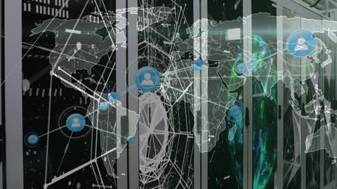 Global Network Visualization Over Data Center