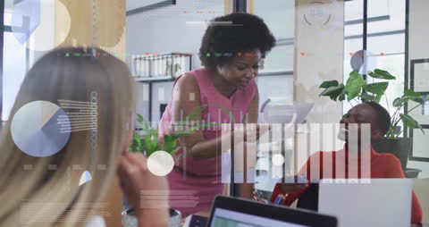 Digital Data Analysis: Collaboration in Modern Office Environment