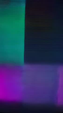 Vertical Glitch Bars Looping Transition with Magenta Cyan Scanlines for Mobile Stories