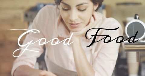 Chef presenting artisanal pastries in bakery