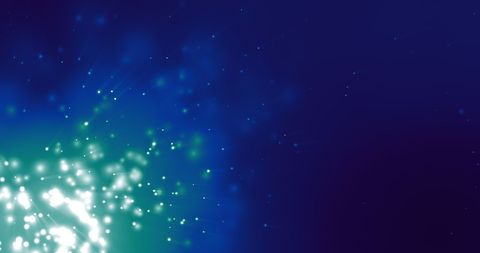 Glowing White Particles on Dark Energetic Background - Download Free Stock Images Pikwizard.com