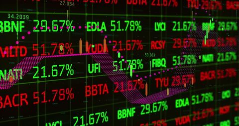 Dynamic Stock Market Data and Digital Interface Concept - Download Free Stock Images Pikwizard.com