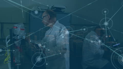 Digital Connections in Scientific Research Laboratory