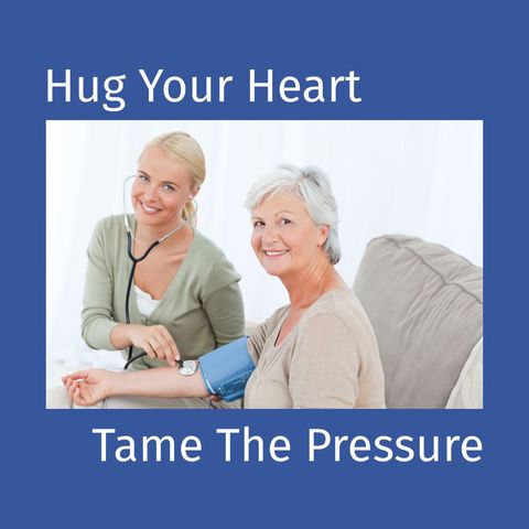 nurse checking blood pressure of smiling senior woman - Download Free Stock Templates Pikwizard.com