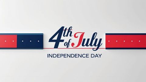4th of July Independence Day Patriotic Design