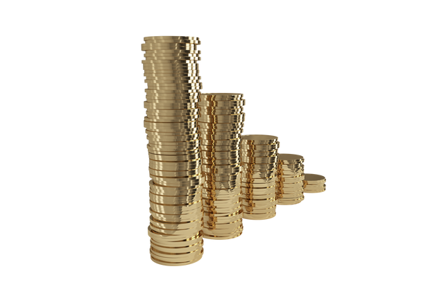 Stacked Gold Coins Transparent Background Reflecting Wealth Prosperity - Download Free Stock Videos Pikwizard.com