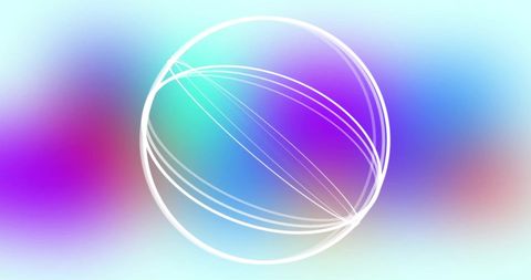 abstract white sphere on gradient background - Download Free Stock Images Pikwizard.com