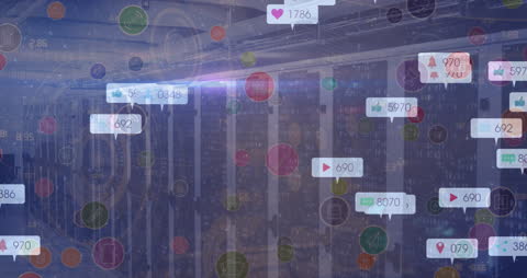 Digital Social Media Engagement in Data Center Environment