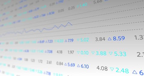 Abstract Data Analytics in Blue and Grey Tones - Download Free Stock Images Pikwizard.com