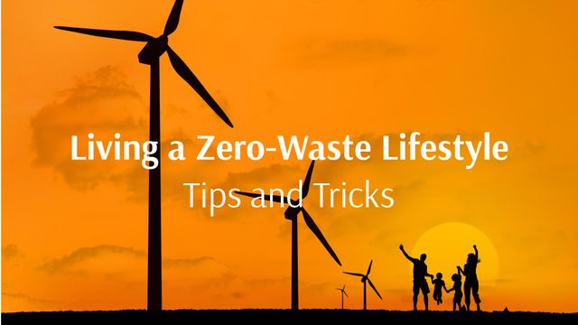 Zero-Waste Lifestyle Tips with Renewable Energy Awareness - Download Free Stock Templates Pikwizard.com