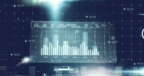 Futuristic Data Analytics and Visualization Interface - Download Free Stock Images Pikwizard.com