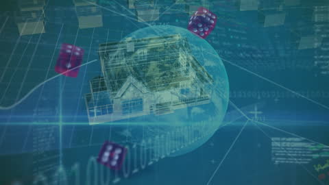 Global Finance and Housing Market Data Concept