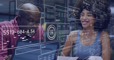 Collaborating on Interactive Data Dashboards with Holographic Analytics Overlays