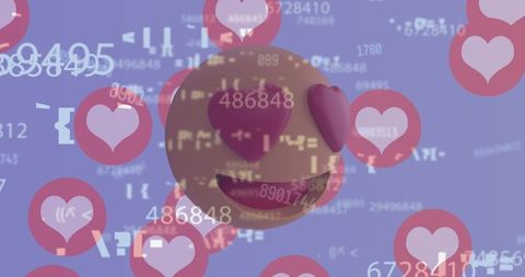 Modern Social Media Engagement with Heart Emojis