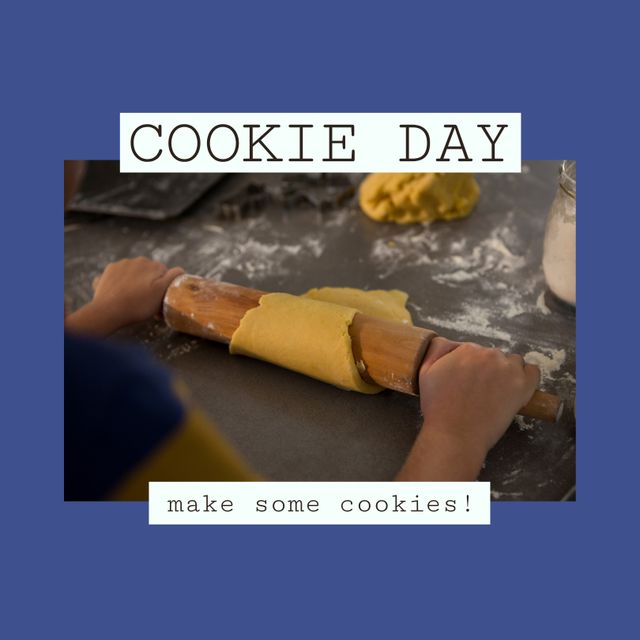 Celebrating Cookie Day with Homemade Baking - Download Free Stock Templates Pikwizard.com