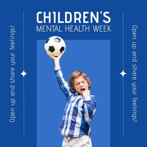 celebrating children's mental health week with expressive joy - Download Free Stock Templates Pikwizard.com