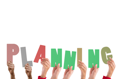Transparent Hands Holding PLANNING Letters Concept - Download Free Stock Videos Pikwizard.com