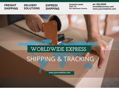 efficient global package sealing for secure logistics and shipping - Download Free Stock Templates Pikwizard.com