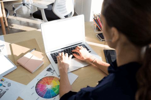 Transparent Image of Female Executive Working in Modern Office - Download Free Stock Videos Pikwizard.com