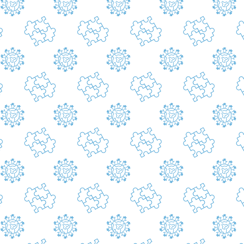 seamless blue puzzle and globe pattern on transparent background - Download Free Stock Videos Pikwizard.com