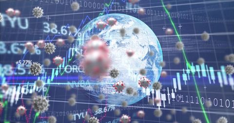 Covid-19 Impact on Global Economy with Data Analysis - Download Free Stock Images Pikwizard.com
