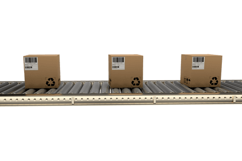 Transparent Packaging Boxes on Conveyor Belt Isolated - Download Free Stock Videos Pikwizard.com